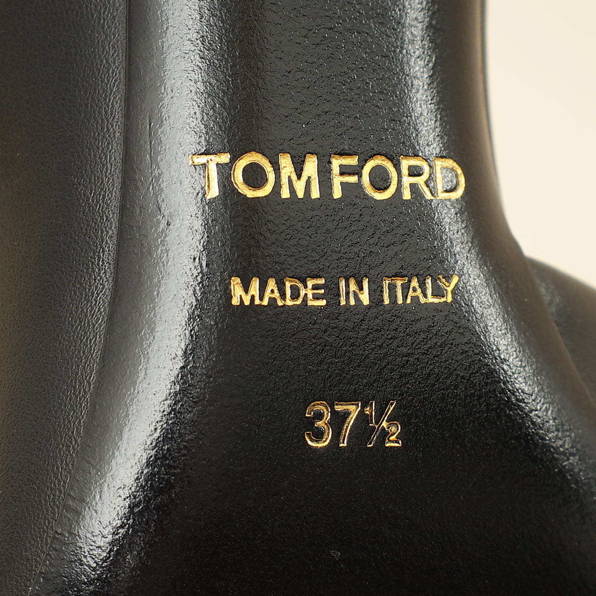 Tom Ford Black D'Orsay Pumps 37.5-Tom Ford-THE CLOSET
