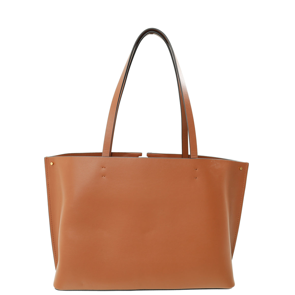 Valentino Brown VLogo Fillme Tote Medium Bag-Valentino-THE CLOSET