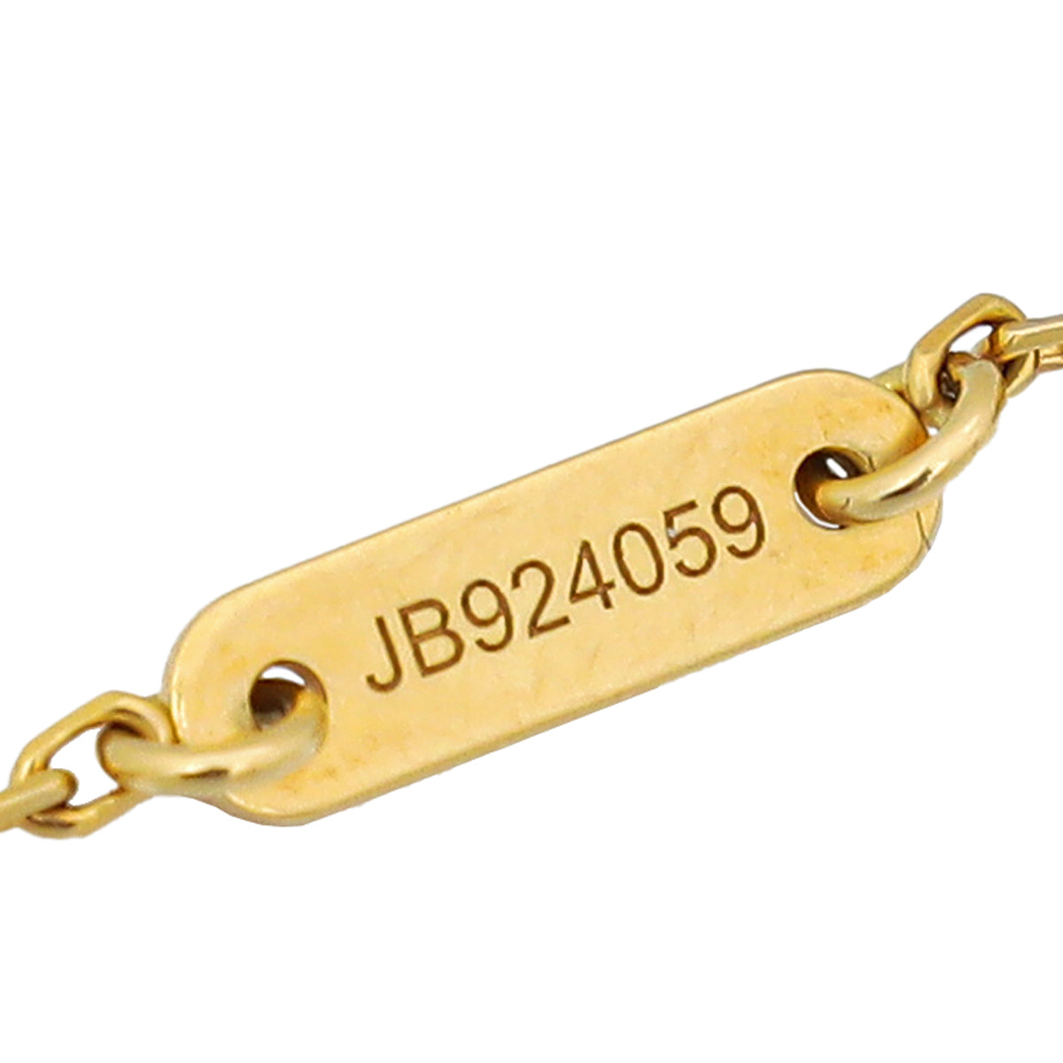 Van Cleef & Arpels 18K Yellow Gold Sweet Alhambra MOP Bracelet