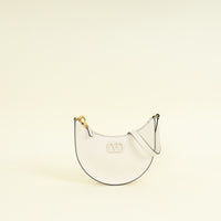 Valentino Light Ivory VLogo Signature Mini Hobo Bag