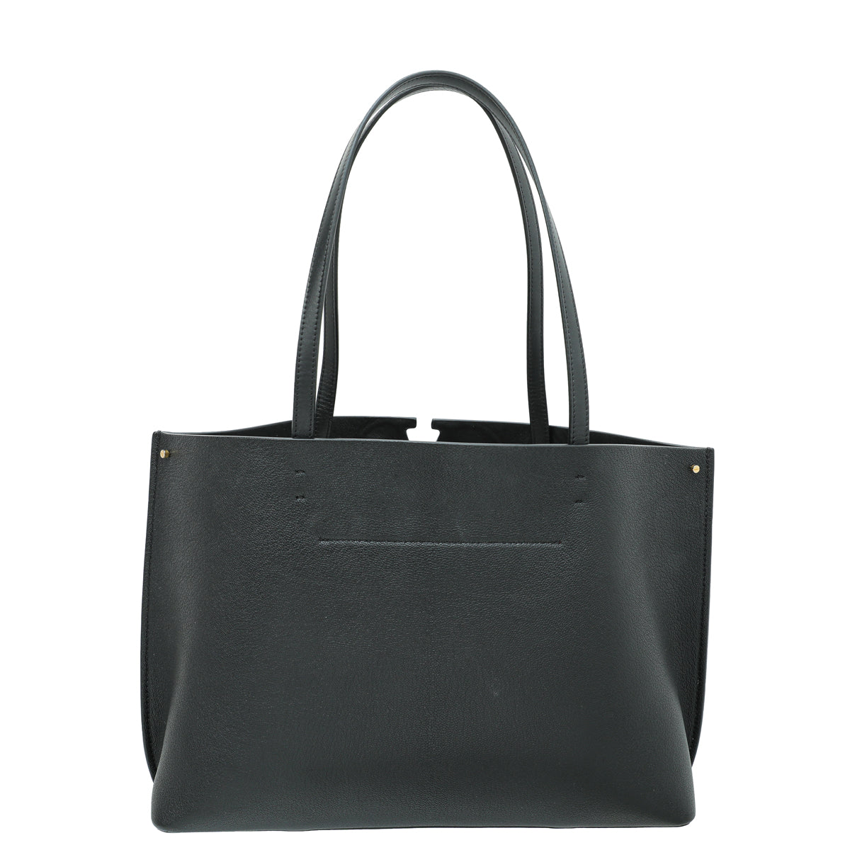 Valentino Black VLogo Fillme Tote Medium Bag-Valentino-THE CLOSET