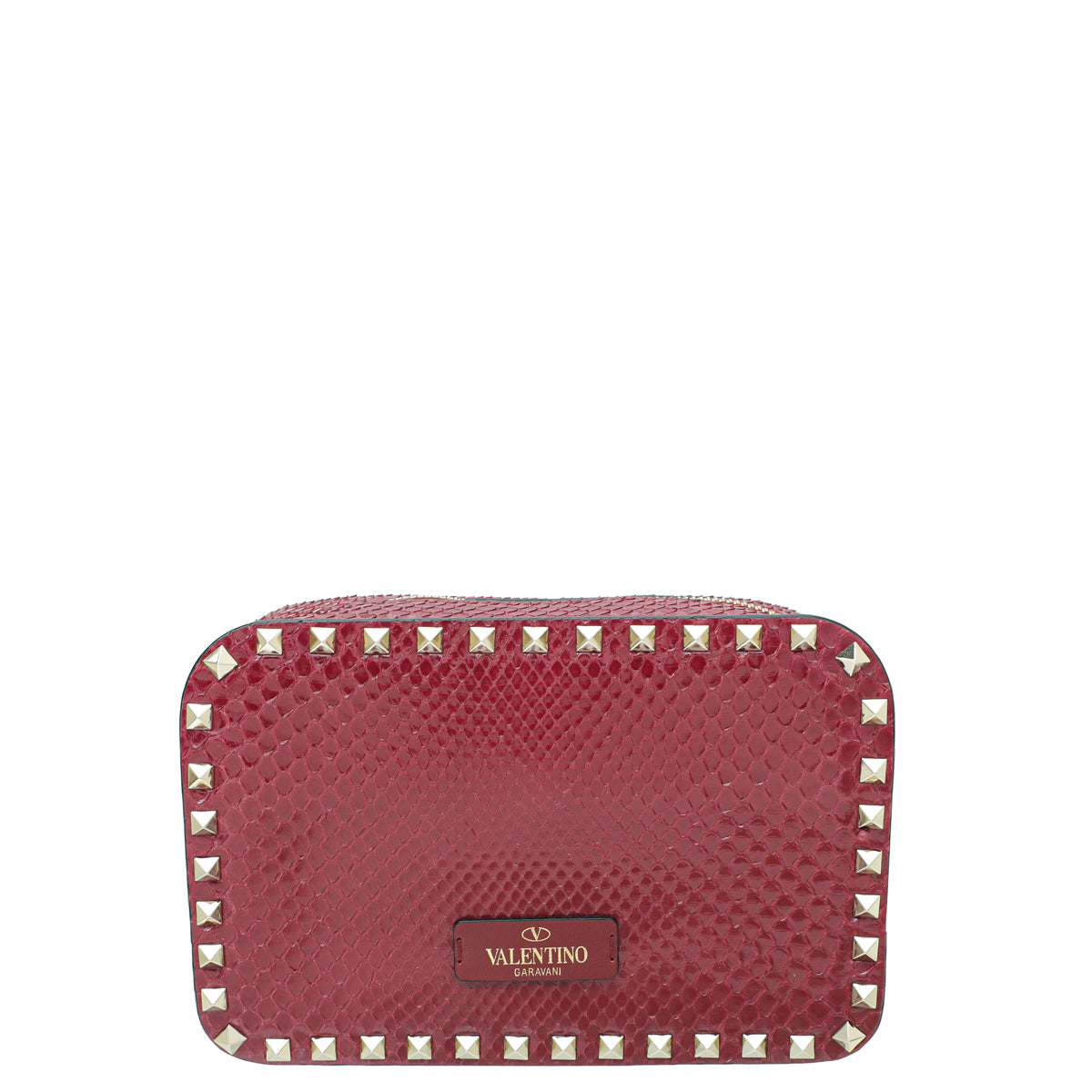 Valentino Bicolor Python Middle East Exclusive Rockstud Camera Bag-Valentino-THE CLOSET
