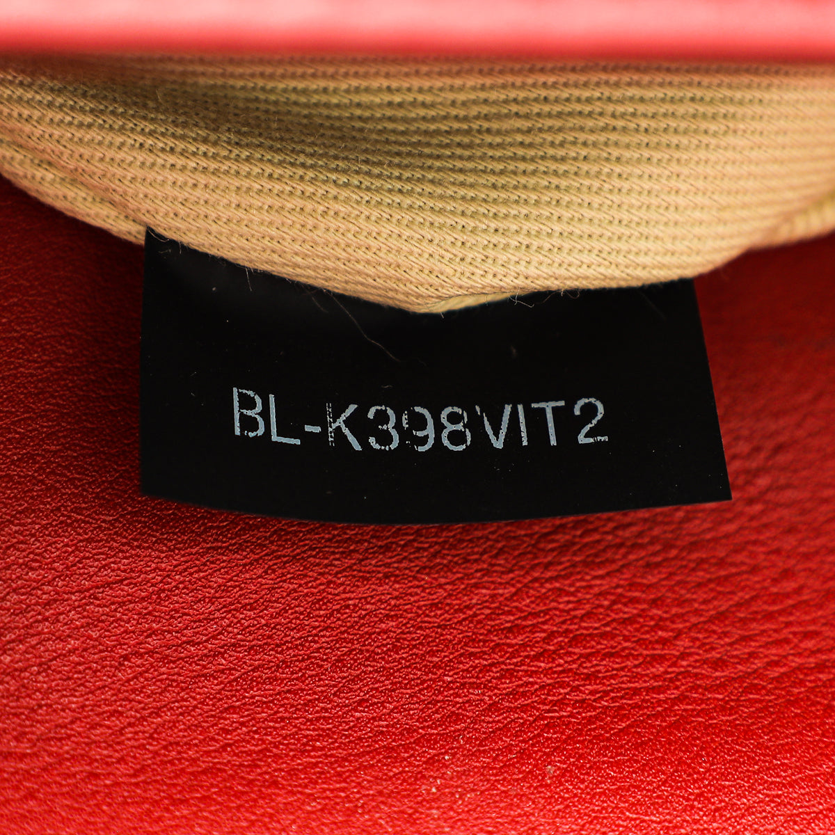 Valentino Red Glam Lock Medium Shoulder Bag