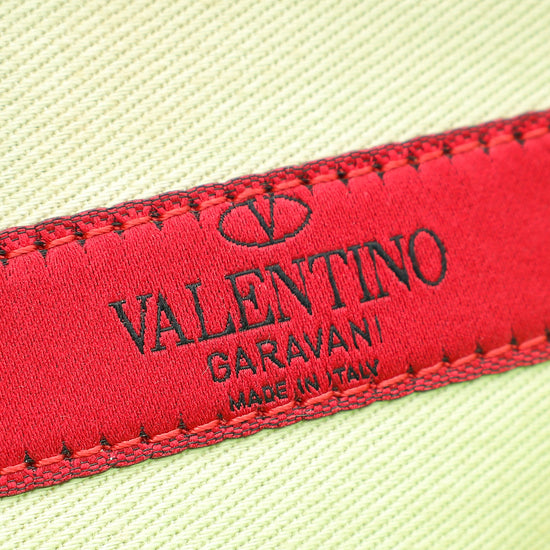 Valentino Green Va Va Voom Chain Clutch