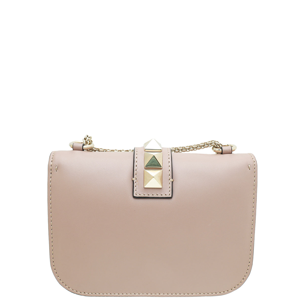 Valentino Poudre Glam Lock Small Shoulder Bag-Valentino-THE CLOSET