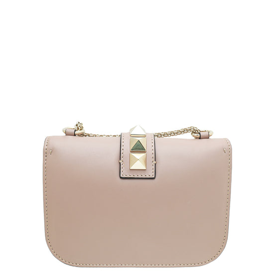 Valentino Poudre Glam Lock Small Shoulder Bag