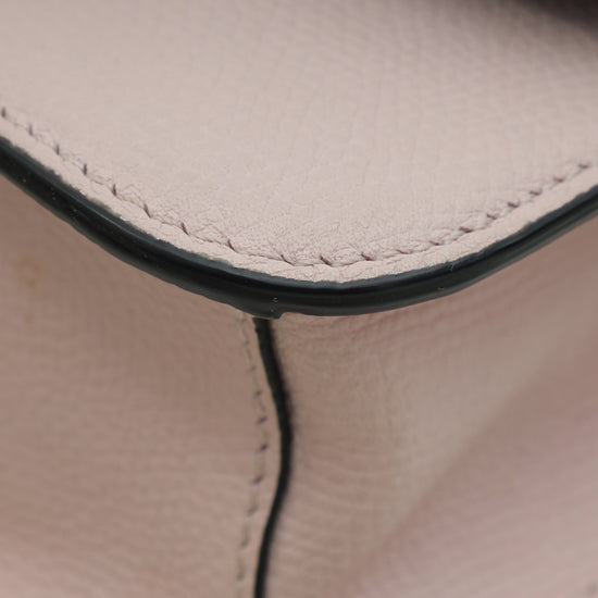 Load image into Gallery viewer, Valentino Light Pink VLogo Flap Shoulder Bag
