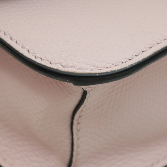 Load image into Gallery viewer, Valentino Light Pink VLogo Flap Shoulder Bag
