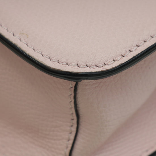Load image into Gallery viewer, Valentino Light Pink VLogo Flap Shoulder Bag
