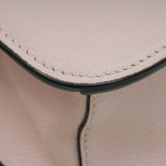 Load image into Gallery viewer, Valentino Light Pink VLogo Flap Shoulder Bag

