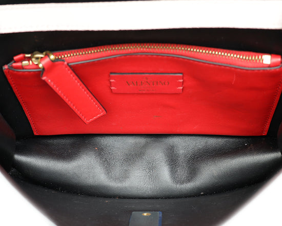 Load image into Gallery viewer, Valentino Light Pink VLogo Flap Shoulder Bag
