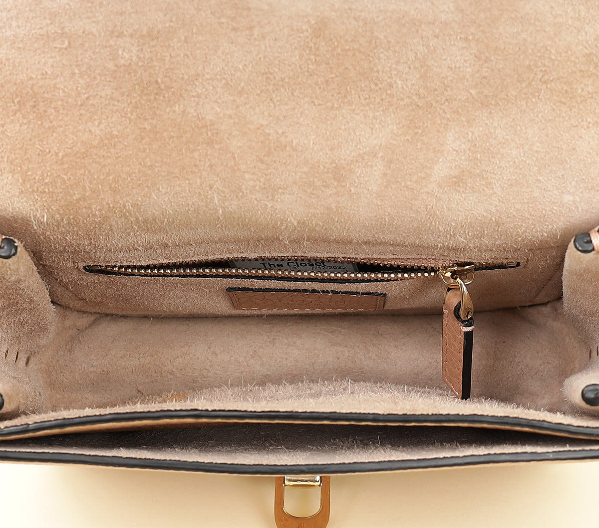 Valentino Nude Rockstud Flap Crossbody Bag-Valentino-THE CLOSET