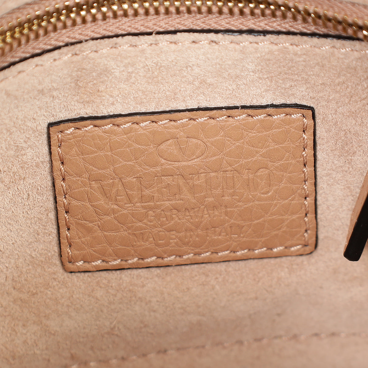 Valentino Nude Rockstud Flap Crossbody Bag-Valentino-THE CLOSET