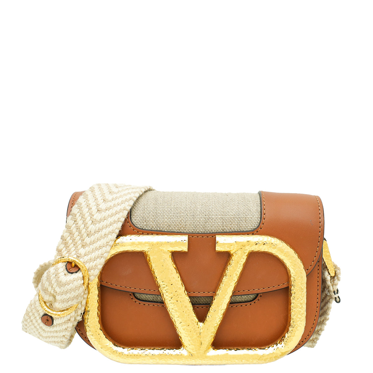 Valentino Bicolor Small Supervee Crossbody Bag