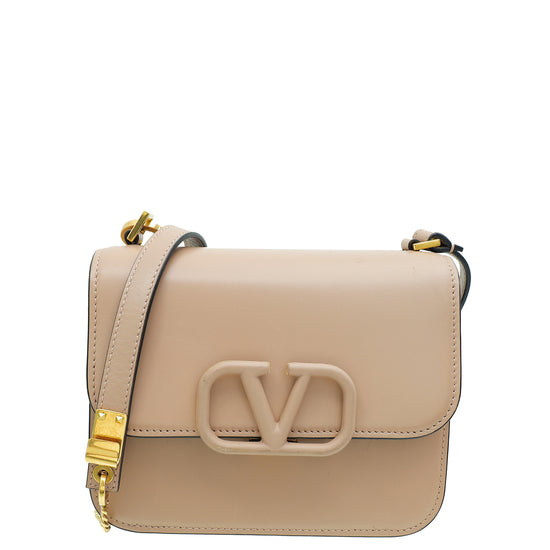 Valentino Poudre VLOGO Small Flap Bag