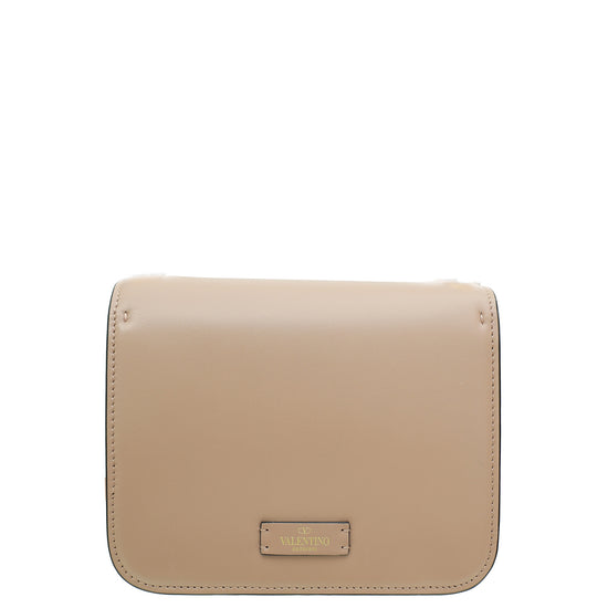 Valentino Poudre VLOGO Small Flap Bag