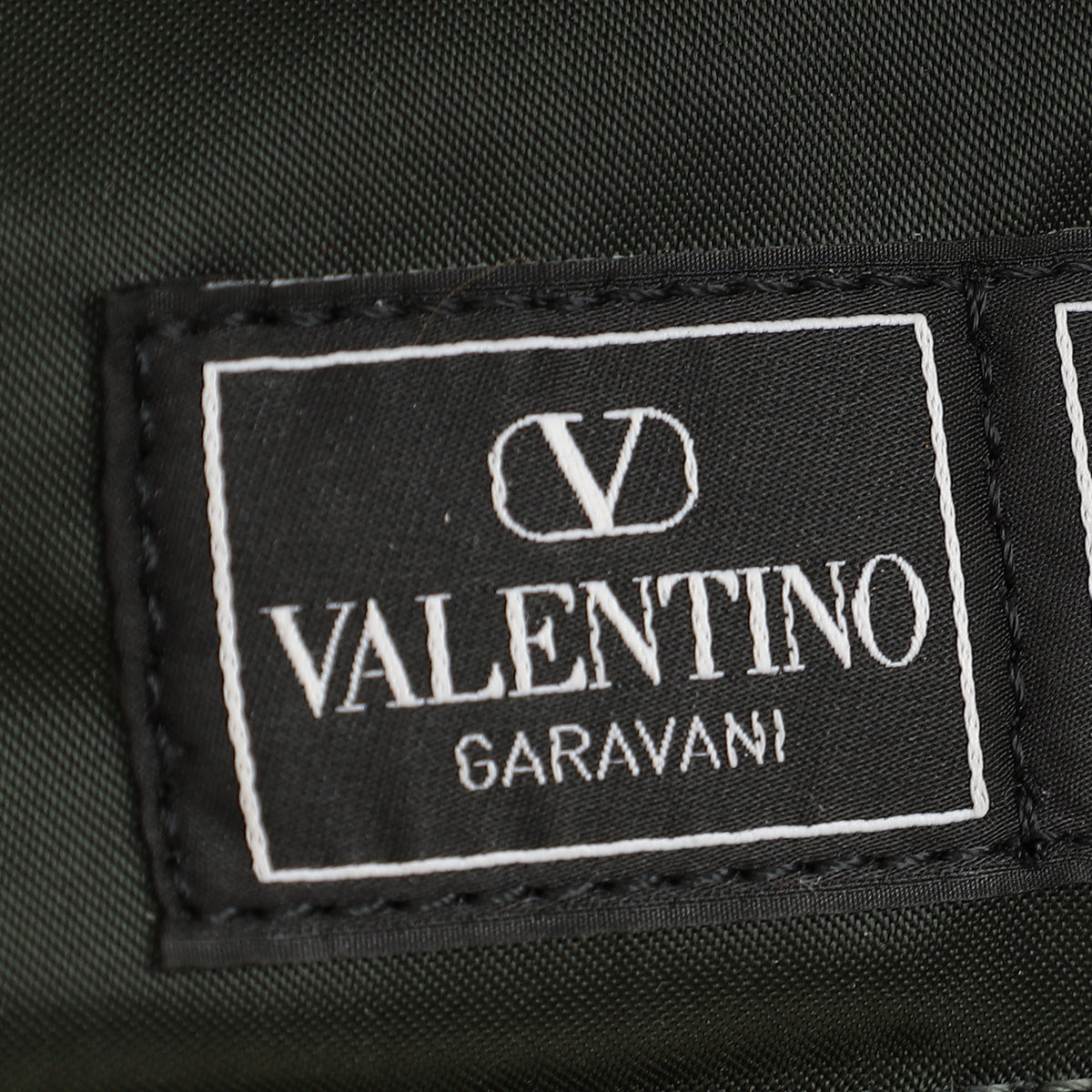 Valentino Khaki and Porter Loco Medium Shoulder Bag-Valentino-THE CLOSET