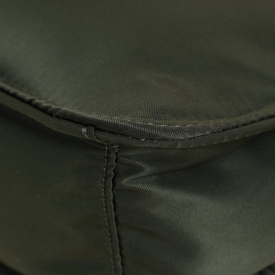 Valentino Khaki and Porter Loco Medium Shoulder Bag-Valentino-THE CLOSET