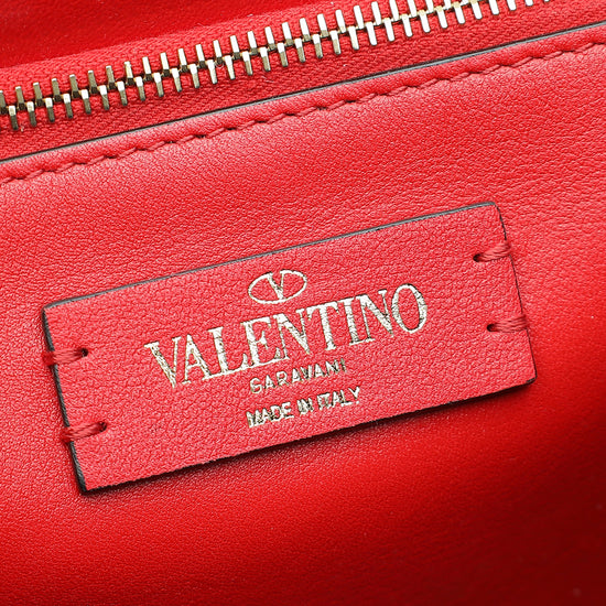 Valentino Dusty Pink VCase Flap Shoulder Bag