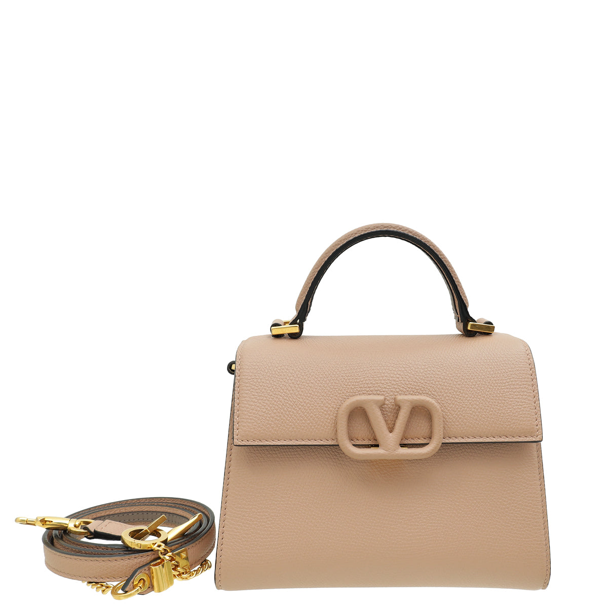 Valentino Rose Canelle Vsling Mini Handbag-Valentino-THE CLOSET