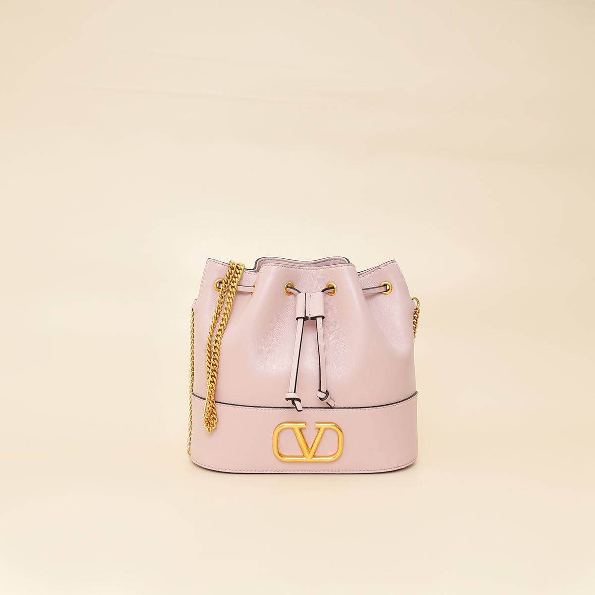 Valentino Purple Garavani VLOGO Signature Mini Bucket Bag-Valentino-THE CLOSET