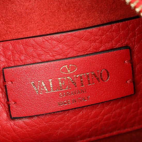 Valentino Red Rockstud Small Crossbody Bag-Valentino-THE CLOSET