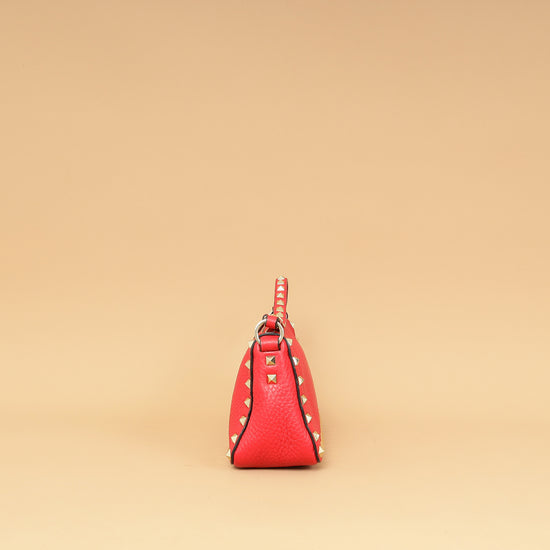 Valentino Red Rockstud Small Crossbody Bag-Valentino-THE CLOSET
