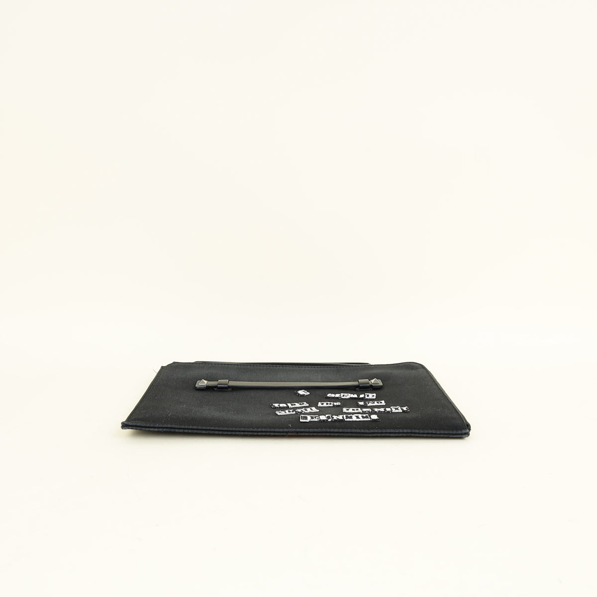 Valentino Black x Jamie Reid Applique Clutch (For Men)