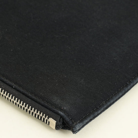 Valentino Black x Jamie Reid Applique Clutch (For Men)