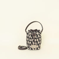 Valentino Bicolor VLogo Iconographe Bucket Bag