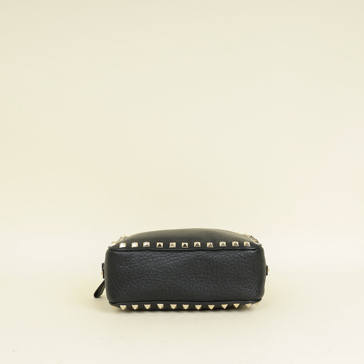 Valentino Black Rockstud Camera Mini Crossbody Bag