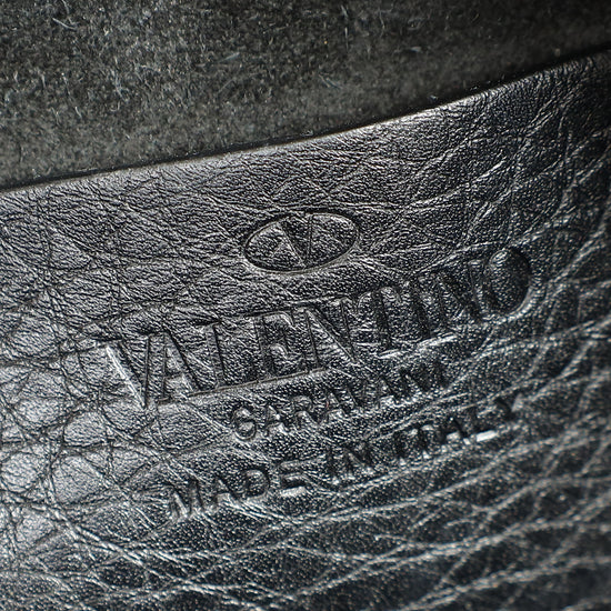 Valentino Black Rockstud Camera Mini Crossbody Bag