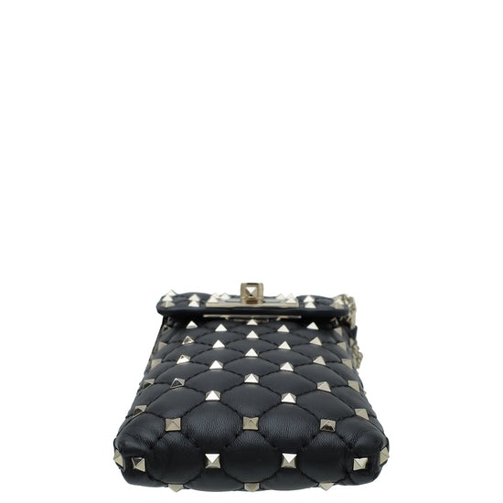 Valentino Rockstud Spike Chain Phone Pouch Bag