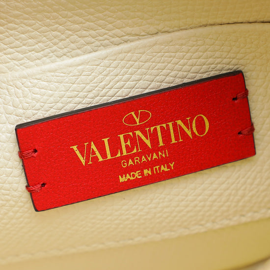 Valentino Cream VLogo Hobo Mini Bag