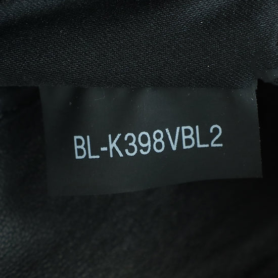 Valentino  Black Noir Glam Lock Rockstud Medium Chain Bag