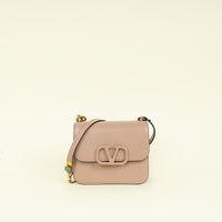 Valentino Poudre Vlogo Flap Bag
