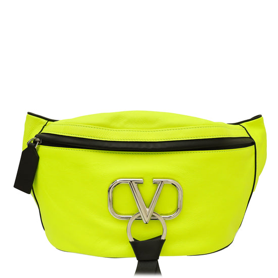 Valentino Bicolor VRing Waist Belt Bag
