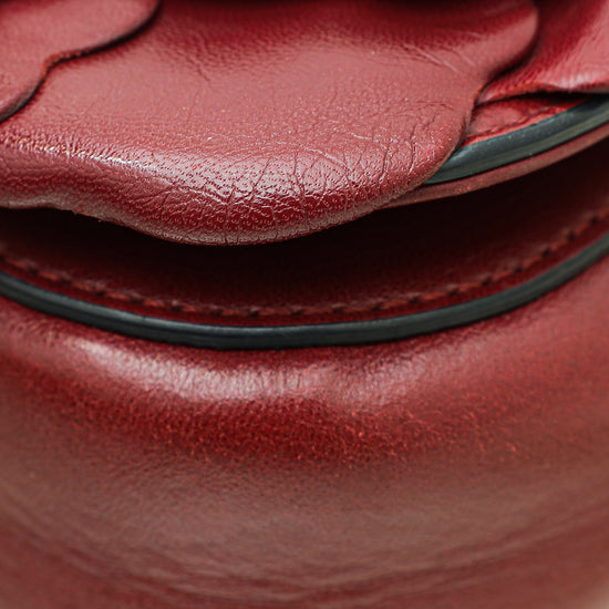 Valentino Burgundy Atelier 03 Rose Edition Bag