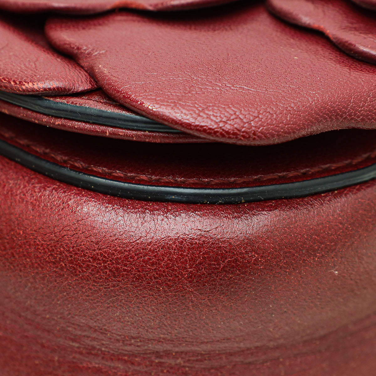 Valentino Burgundy Atelier 03 Rose Edition Bag