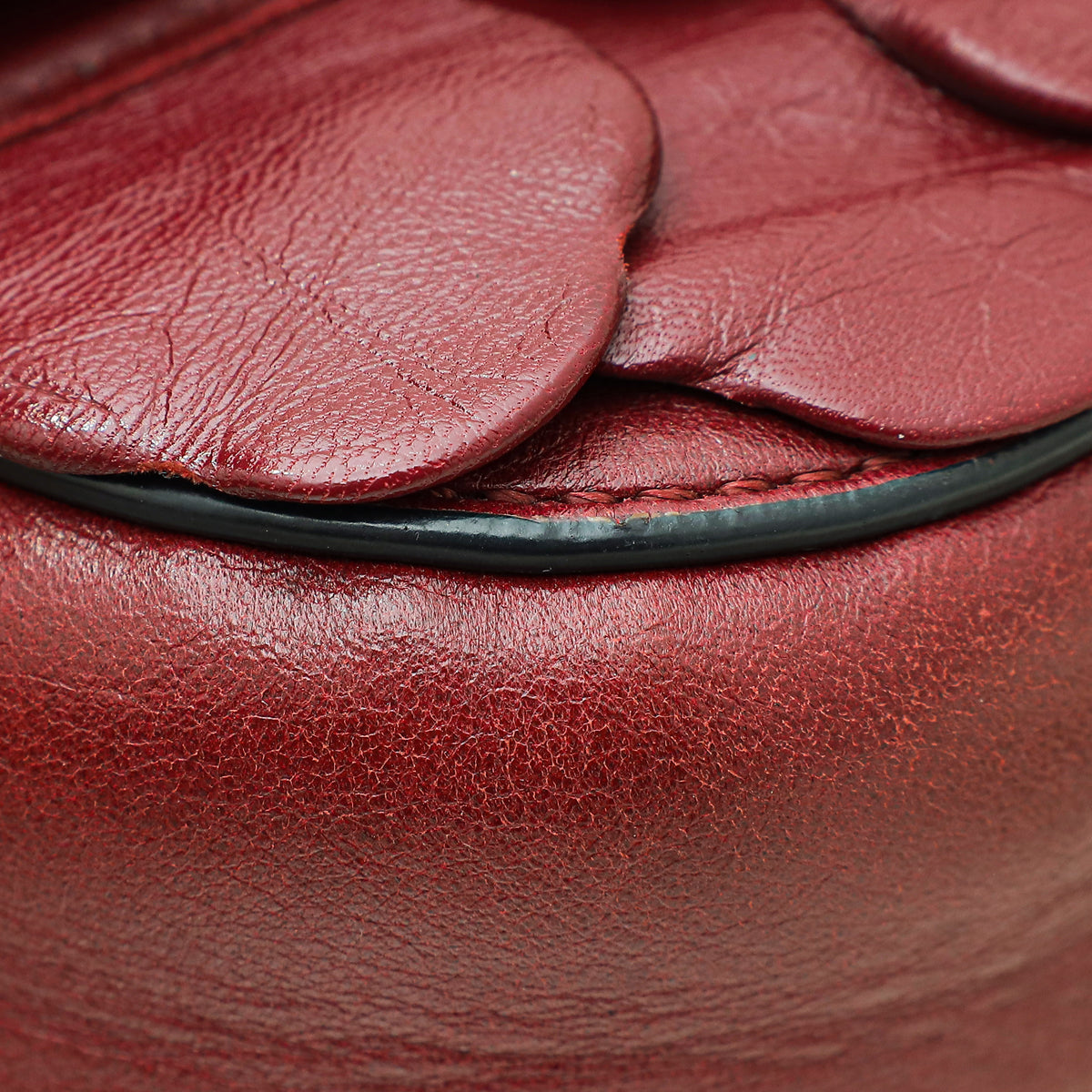 Valentino Burgundy Atelier 03 Rose Edition Bag