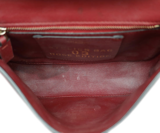 Valentino Burgundy Atelier 03 Rose Edition Bag