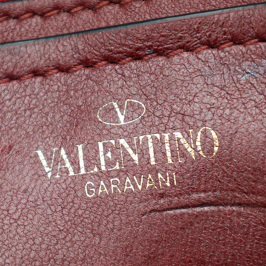 Valentino Burgundy Atelier 03 Rose Edition Bag