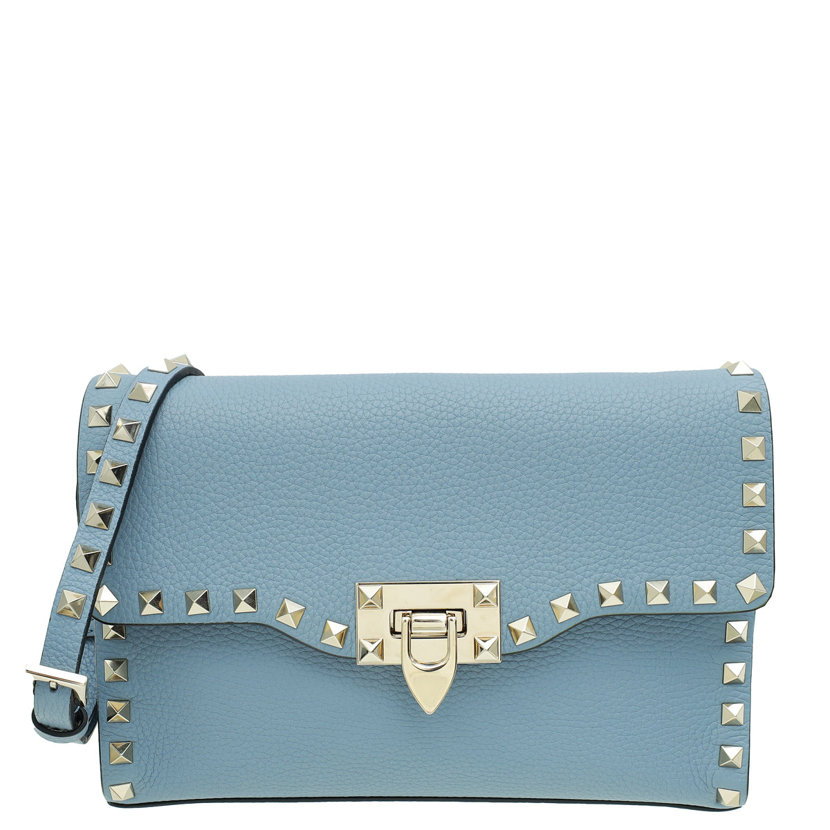 Valentino Azure Rockstud Crossbody Bag-Valentino-THE CLOSET