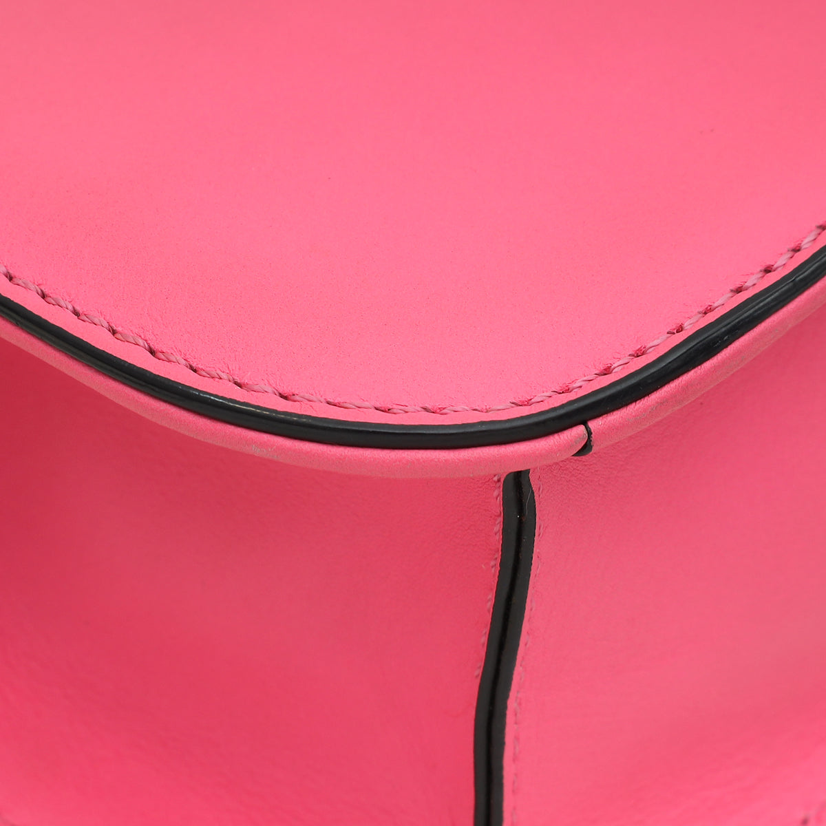 Valentino Hot Pink Glam Lock Medium Flap Bag