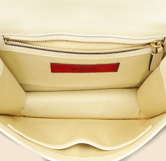 Valentino Bicolor Rockstud Glam Lock Chain Small Bag-Valentino-THE CLOSET