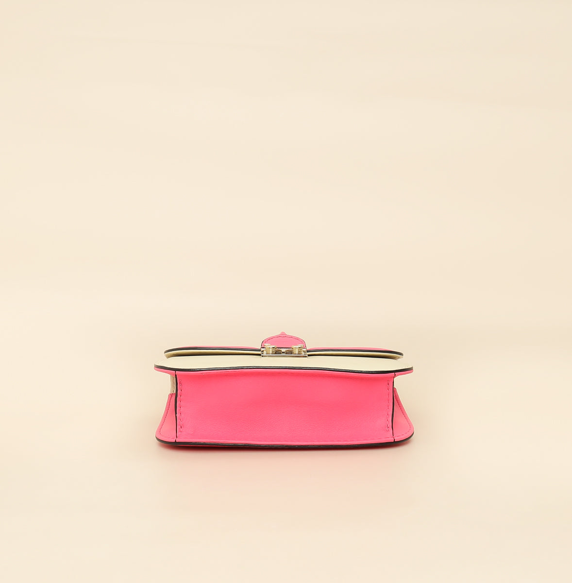 Valentino Bicolor Rockstud Glam Lock Chain Small Bag-Valentino-THE CLOSET