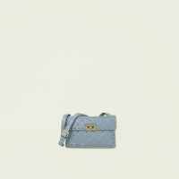 Valentino Light Blue Rockstud Spike Crossbody Bag