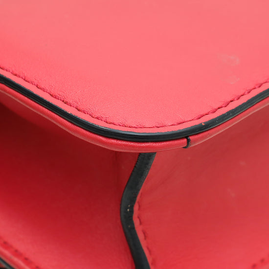 Valentino Garavani Small Glam Lock Shoulder Bag - Red NW0B0312VIT