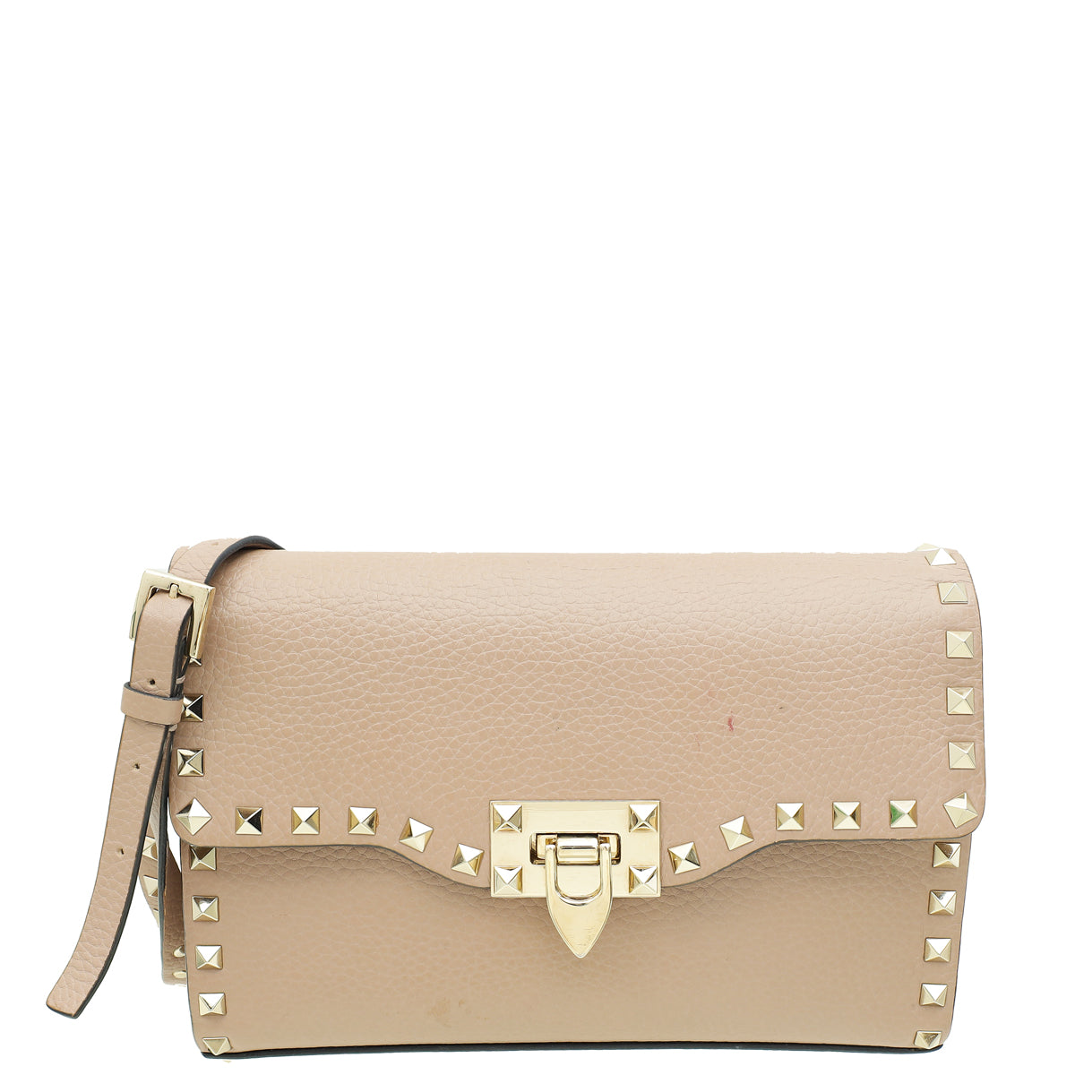 Valentino Poudre Rockstud Small Crossbody Bag-Valentino-THE CLOSET