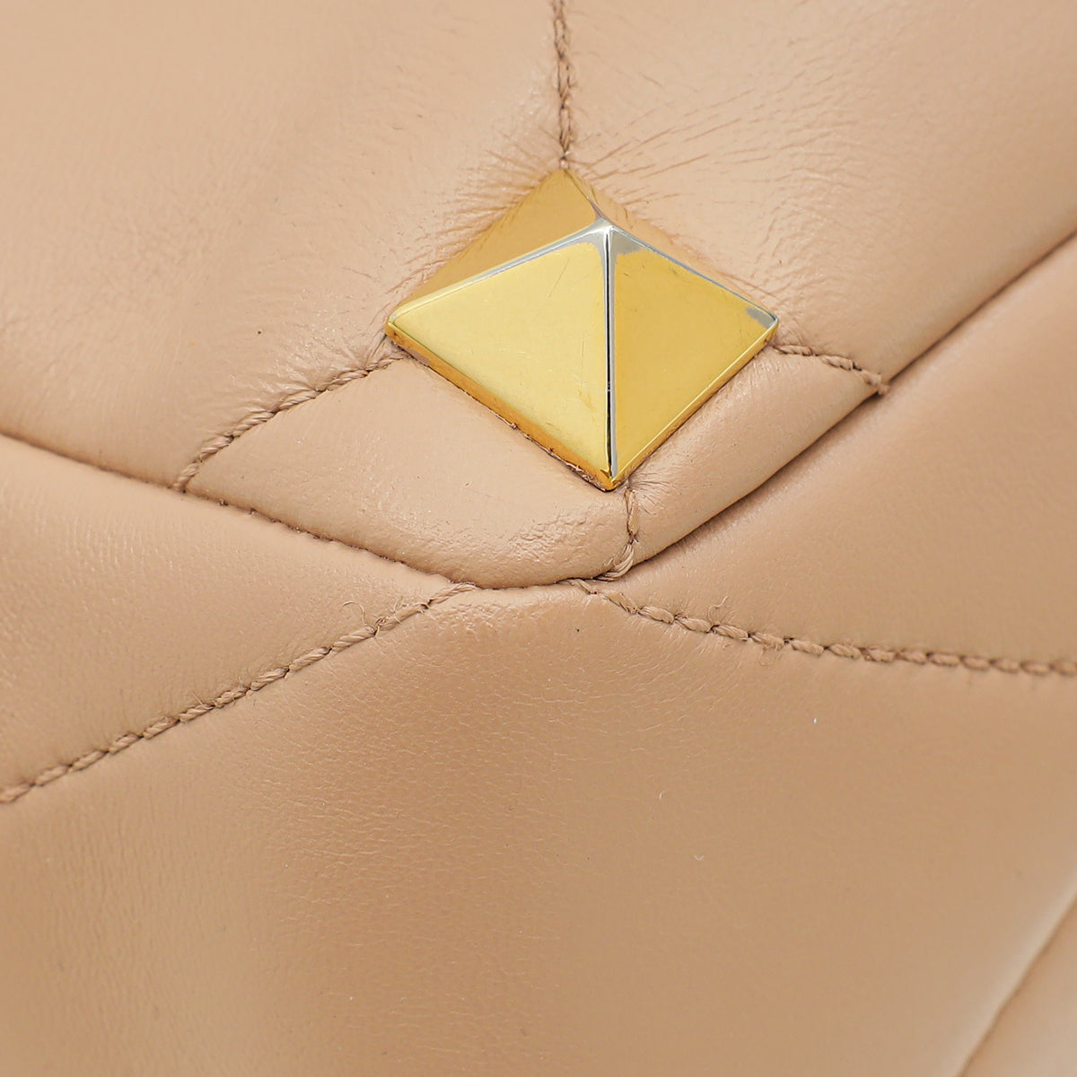 Valentino Rose Cannelle Roman Stud Large The Shoulder Bag